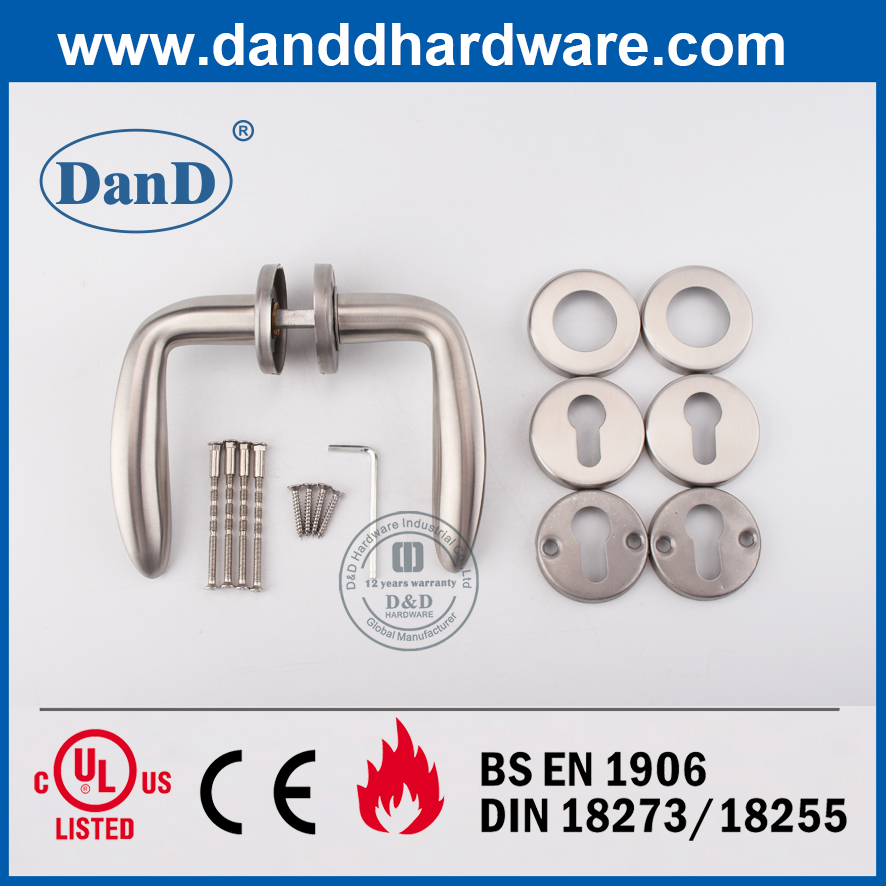 Loại tròn bằng thép không gỉ Rosette-DDES010