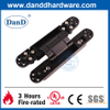 Hợp kim kẽm đen Điều chỉnh 3D Bản lề cửa kim loại ẩn-DDCH008-G40