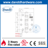 Bản lề cửa UL bằng thép không gỉ AISI304 chống cháy bằng đồng thau cổ-DDSS003-FR-4X3X3.0