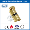 Xi lanh khóa phòng tắm bằng đồng thau được đánh bóng của Châu Âu với Thumbturn-DDLC007