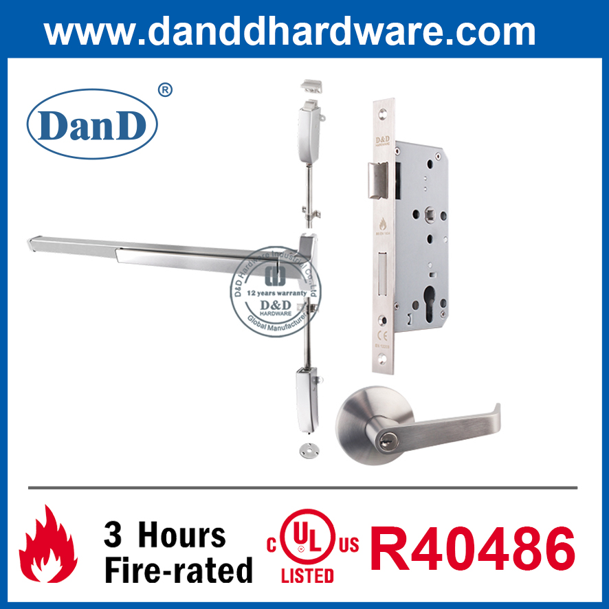 Thiết bị thoát thanh dọc bằng thép ANSI được liệt kê của UL-DDPD004
