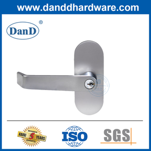 Hợp kim kẽm hoặc thanh hoảng loạn bằng thép không gỉ và thanh gạt Escutcheon Trim-DDPD042