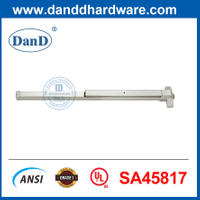 Thanh đẩy cửa thoát hiểm bằng thép sơn bạc Phần cứng hoảng loạn Thanh chắn cửa thép UL305-DDPD025
