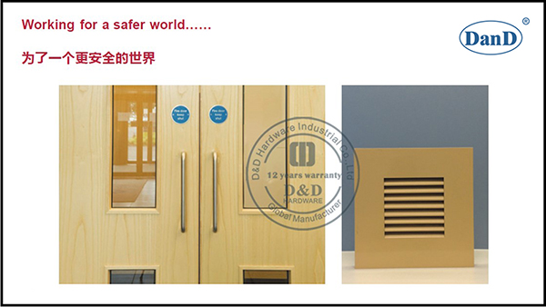 Cách bảo trì bản lề cửa chống cháy-D và D Phần cứng