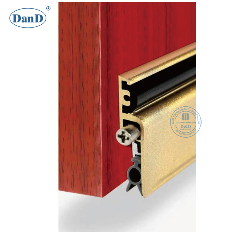 Gioăng cửa Nhôm Tự Động Thả Cửa Đáy Seal Có Thể Điều Chỉnh Cửa Thả Seal-DDBS003