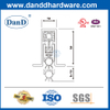 Nhôm Tự Động Giấu Cửa Đáy Seal Cửa Thả Seal Cho Cửa Khói-DDBS002