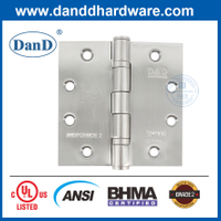 SS316 SS304 ANSI Bản lề cửa bên trong chống cháy BHMA cấp 2-DDSS001-ANSI-2-4.5x4.5x3.4