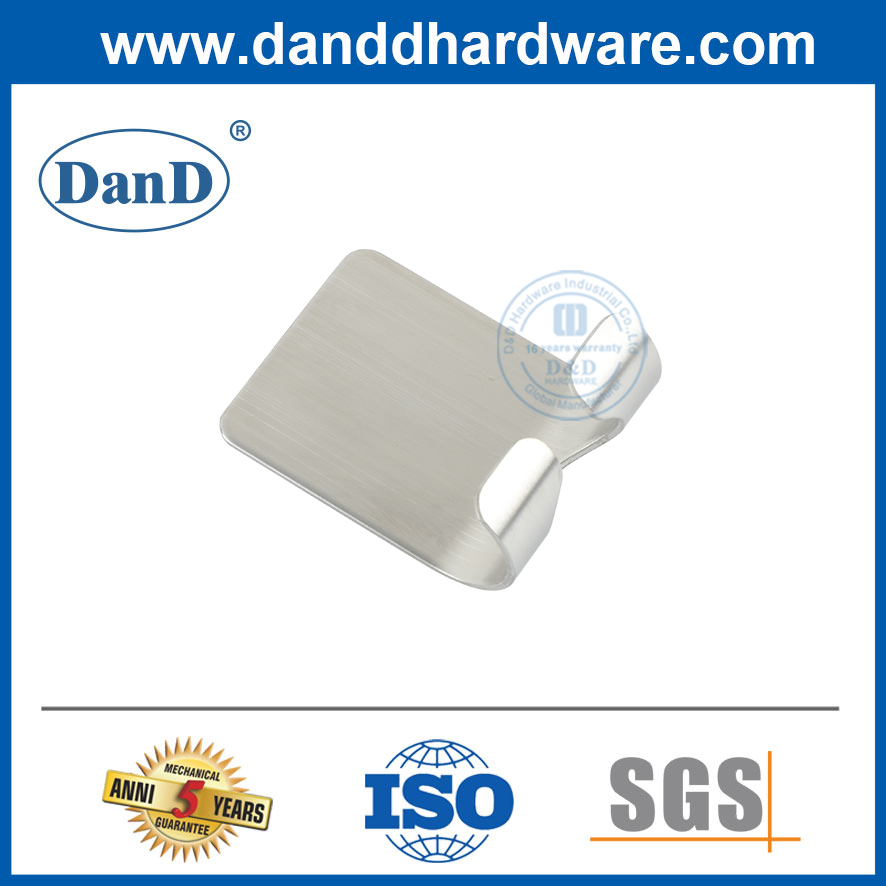 Móc treo khăn Phòng tắm Móc áo Hange Thép không gỉ Tự dính Hooks-DDTC002