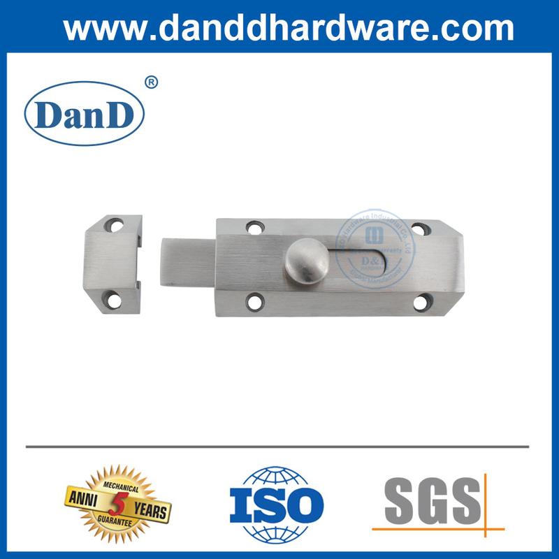 Khóa chốt trượt Khóa chốt trượt Thép không gỉ Khóa chốt thùng nhỏ-DDDB029