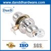 Tay nắm cửa bên trong bằng hợp kim kẽm đồng cổ có khóa-DDLK046
