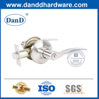 Hợp kim kẽm Tay cầm đòn bẩy bạc Chức năng bảo mật Lockset-DDLK017