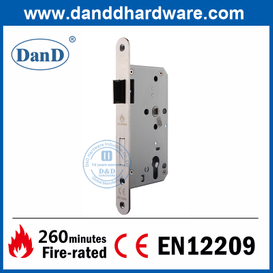 CE Mark SS304 Khóa cửa trước lỗ mộng hình tròn được xếp hạng chống cháy-DDML009R