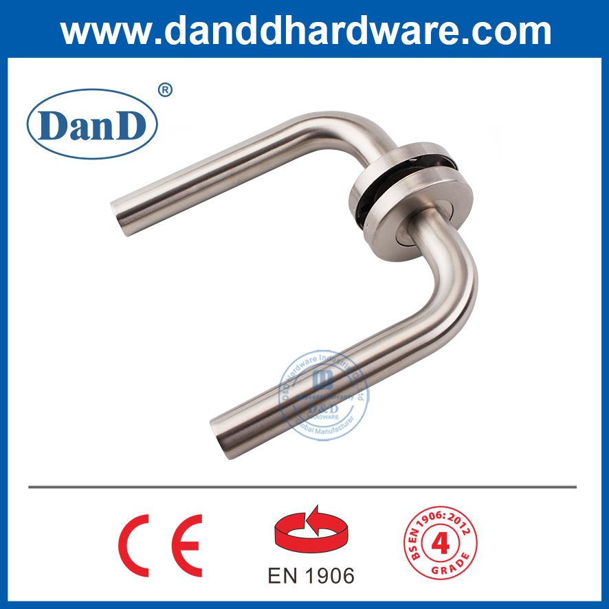 Tay nắm cửa trước loại đơn giản bằng thép không gỉ EN1906 cấp 4 của Châu Âu-DDTH002