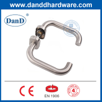 EN1906 Tay nắm cửa thương mại bằng thép không gỉ Cửa ống rỗng Lever-DDTH001