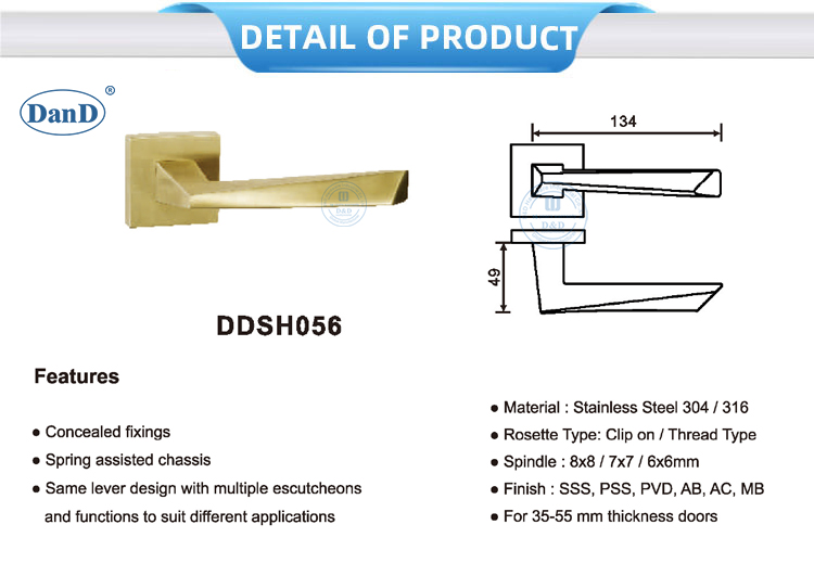 tay nắm cửa v&agrave;ng