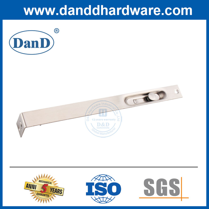 SUS304 Bạc Hướng dẫn sử dụng tốt nhất Bu lông xả đinh cửa thương mại-DDDB005