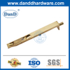 SS304 Cửa gỗ đơn Satin Brass Gloden Flush Bolt Lock-DDDB001