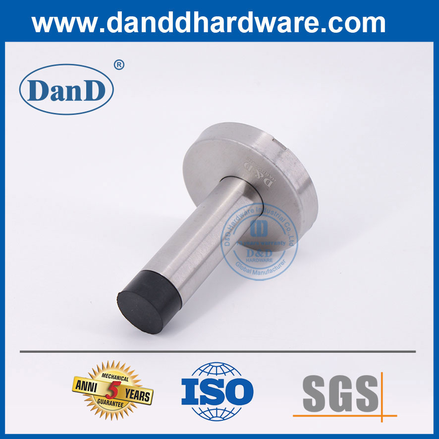 Giá đỡ chặn cửa cao 75mm SUS304 Chặn cửa bên trong phòng vệ sinh-DDDS016