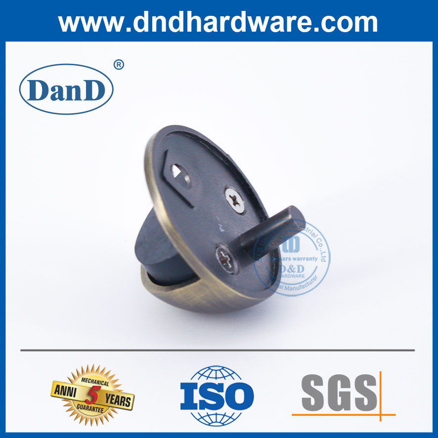 Nút chặn sàn bằng đồng cổ bằng hợp kim kẽm cho cửa phòng ngủ-DDDS005
