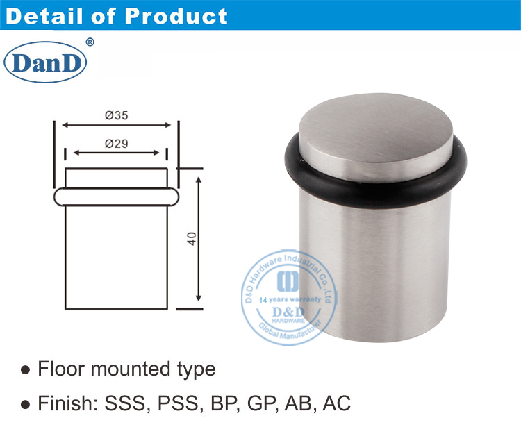 nút chặn cửa cao su