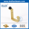 Chặn cửa An ninh Chặn cửa bằng đồng thau Satin bằng thép không gỉ màu vàng có Hook-DDDS024