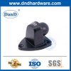 Hợp kim kẽm Chặn cửa gắn sàn Thép không gỉ Cao su giữ cửa màu đen Stopper-DDDS029-B