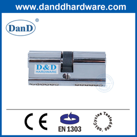 Thân lõi bằng đồng thau mở đôi EN1303 Xi lanh khóa cửa thương mại-DDLC003-60mm-PC
