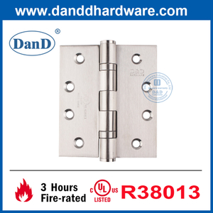 Bản lề cửa bên trong bằng thép không gỉ được xếp hạng chống cháy UL cho khách sạn-DDSS001-FR-4X3.5X3