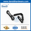 Khóa xích màu đen mờ bằng thép không gỉ trên cửa dành cho thị trường Mỹ DDG003