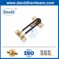 Bảo vệ cửa bằng đồng thau được đánh bóng Hợp kim kẽm Bảo vệ chốt cửa vàng cho phòng ngủ-DDDG008