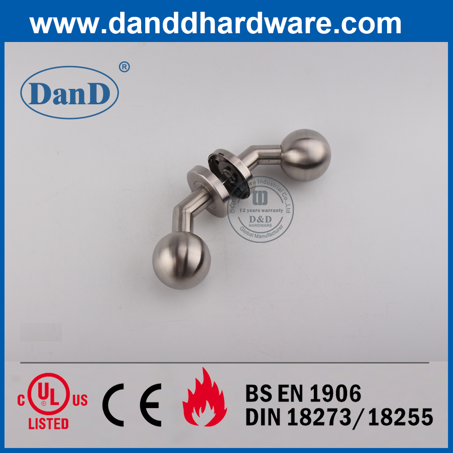 Núm cửa nội thất thương mại tròn SS304 hiện đại giữa thế kỷ-DDTH032