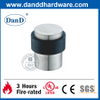 Nút chặn cửa bên ngoài bằng cao su bạc hiện đại bằng thép không gỉ-DDDS011