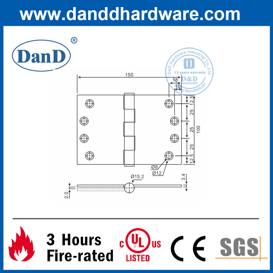 Nhà máy Trung Quốc Bản lề cửa chiếu tốt nhất hiện đại SUS316-DDSS049