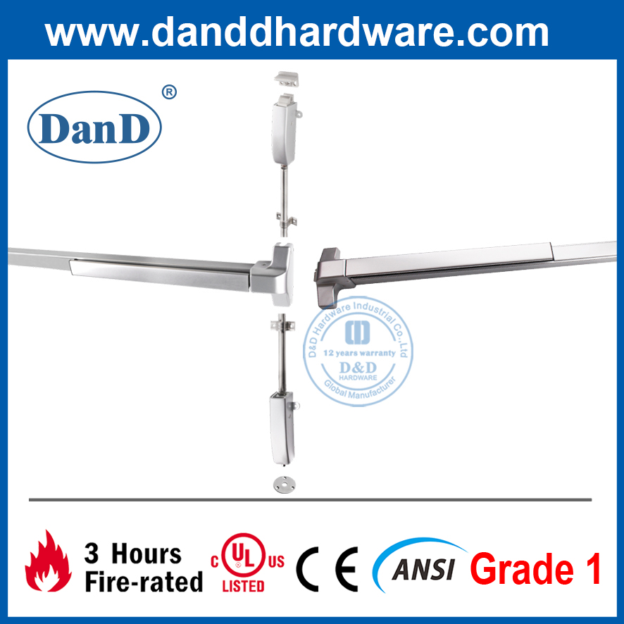 Phần cứng cửa xây dựng được xếp hạng chống cháy bằng thép không gỉ CE UL-DDDH001