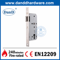 CE EN12209 SS304 Khóa chốt định mức chống cháy Mortice-DDML011