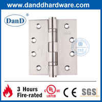 Bản lề cửa thương mại bằng thép không gỉ 316 chống cháy với danh sách UL-DDSS001-FR-4X3.5X3