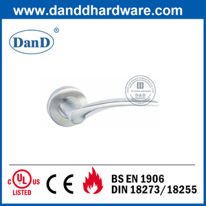 Tay nắm cửa đòn bẩy rắn nội thất hiện đại bằng thép không gỉ 304-DDSH001