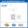 Xi lanh vành 6 chốt bằng đồng thau Schlage 'C' có nắp đầu SSS -DDLC011