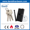 BS EN1303 Xi lanh khóa cửa thương mại bằng đồng thau màu đen Euro-DDLC003
