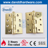 Bản lề cửa bên ngoài bằng thép không gỉ 201 bằng đồng thau được đánh bóng của Châu Âu-DDSS001-4X3X3