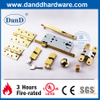 Chìa khóa chốt đêm bằng đồng thau nguyên khối Euro nửa xi lanh-DDLC010