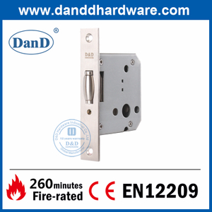 Khóa mộng bu lông con lăn bằng thép không gỉ 304 Euro cho cửa bên trong-DDML030