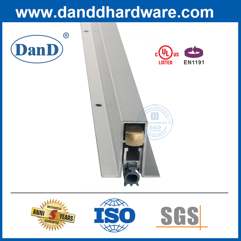 Nhôm Tự Động Giấu Cửa Đáy Seal Cửa Thả Seal Cho Cửa Khói-DDBS002