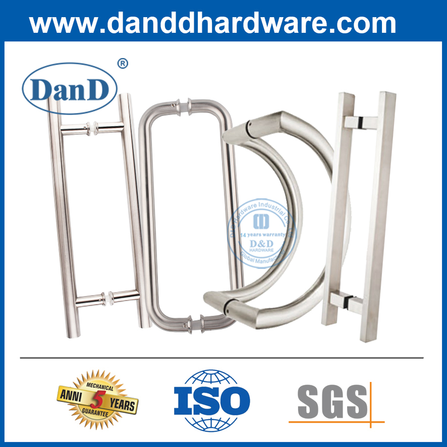Tay nắm cửa kính hiện đại Tay nắm cửa trượt bằng thép không gỉ một mặt-DDPH019