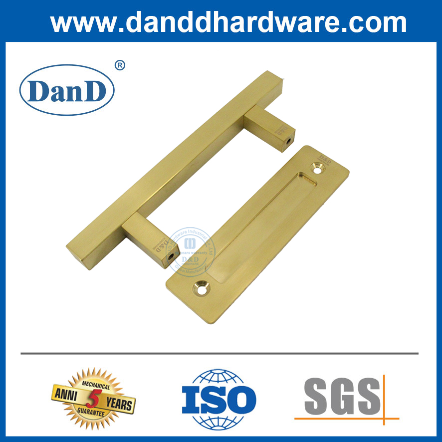 Thép không gỉ Dài Cửa Trước Kéo Tay Cầm Vết Bẩn Đồng Xả Kho Thóc Cửa Phụ Kiện Handle-DDBD104