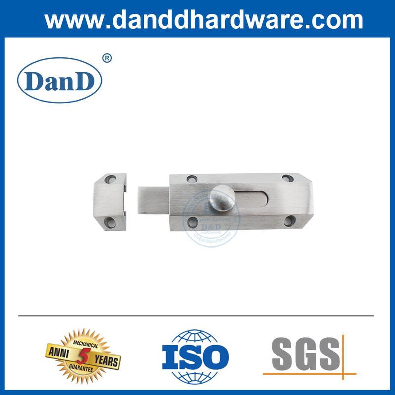 Nhà sản xuất phần cứng bằng thép không gỉ Tháp khóa chốt cửa Bolt-DDDB029