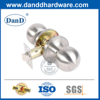 Bộ núm cửa đi qua hợp kim kẽm không khóa-DDLK035