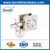 Khóa chốt chốt xi lanh đôi bằng hợp kim kẽm loại vuông-DDLK021