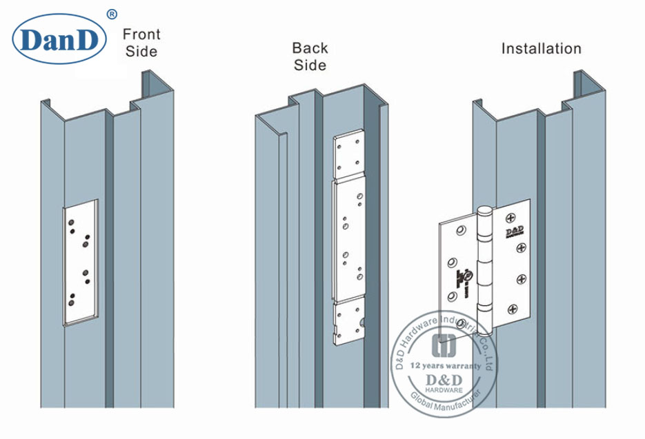 Phần cứng tấm gia cố-D v&agrave; D