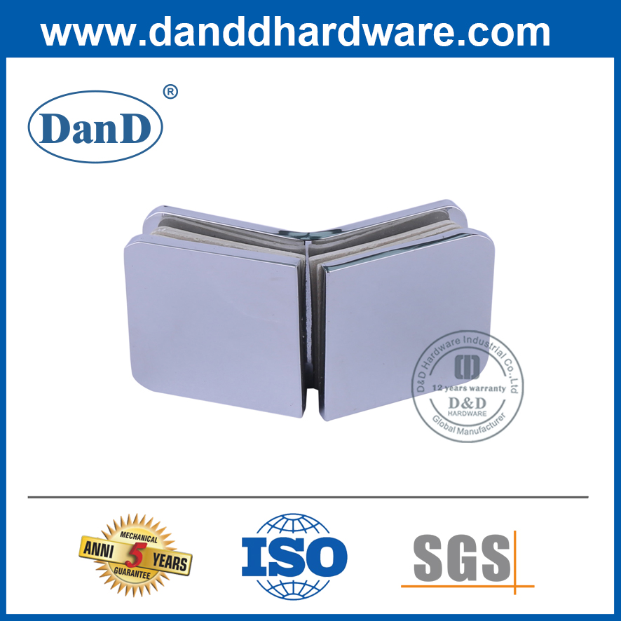 Bảng giữ kính inox hiện đại Clip-DDGC004